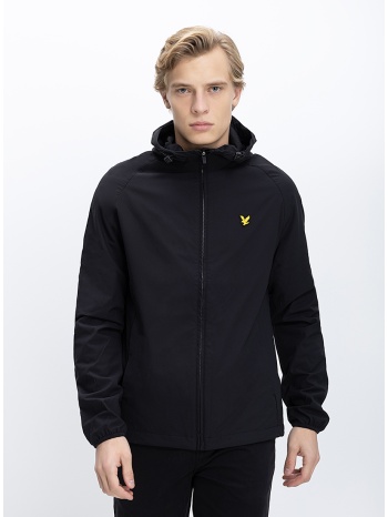 lyle & scott ανδρικό μπουφάν regular fit με κουκούλα