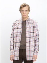 ανδρικό πουκάμισο καρό cotton regular fit