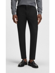 boss ανδρικό παντελόνι slim fit από βαμβακερό μείγμα με ελαστικότητα