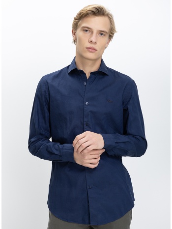 harmont & blaine ανδρικό πουκάμισο cotton regular fit