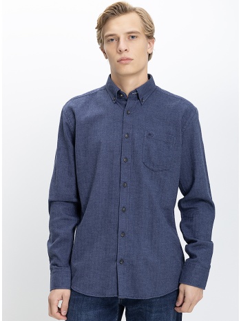 ανδρικό πουκάμισο regular fit βαμβακερό