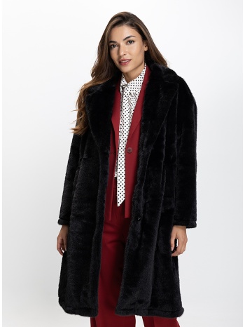 γυναικεία γούνα eco fur regular fit