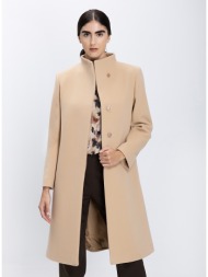 cinzia rocca γυναικείο παλτό με όρθιο γιακά