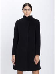 cinzia rocca γυναικείο παλτό με ψηλό γιακά