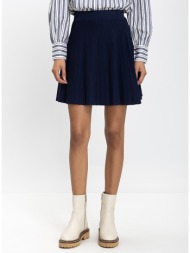 petite mendigote paris γυναικεία φούστα regular fit viscose πλισέ