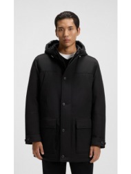 boss ανδρικό μπουφάν casual regular fit