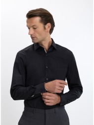 hugo ανδρικό πουκάμισο βαμβακερό slim fit