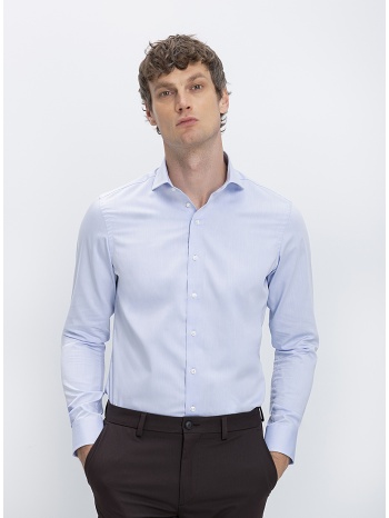 vardas ανδρικό πουκάμισο cotton slim fit με κλασικό γιακά