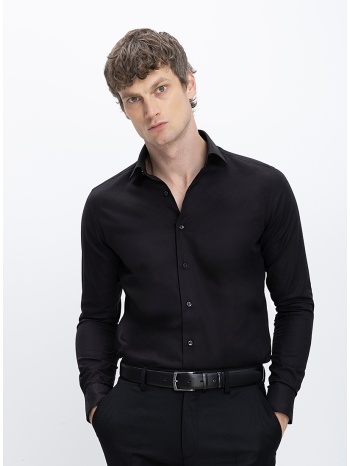 xacus ανδρικό πουκάμισο μακρυμάνικο βαμβακερό slim fit