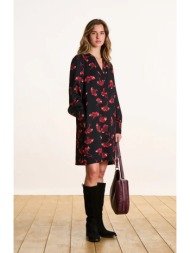 la fee maraboutee γυναικείο φόρεμα κοντό με floral σχέδιο regular fit