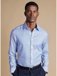 charles tyrwhitt ανδρικό πουκάμισο regular fit με κλασικό γιακά