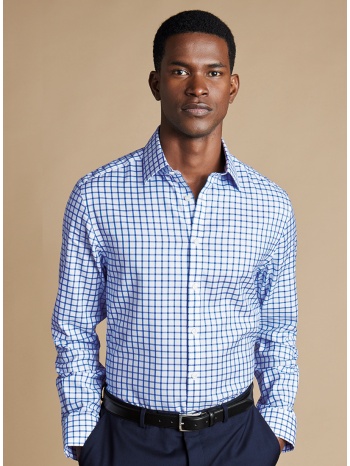 charles tyrwhitt ανδρικό πουκάμισο regular fit με κλασικό