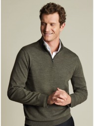 charles tyrwhitt ανδρικό πουλόβερ merino wool regular fit