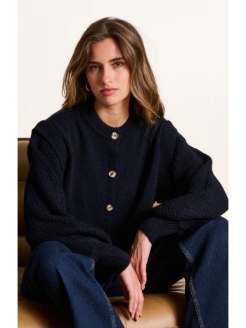 la fee maraboutee γυναικεία πλεκτή ζακέτα με κουμπιά