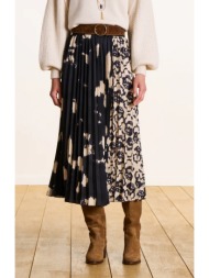 la fee maraboutee γυναικεία πλισέ midi φούστα με print