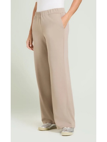 luisa viola γυναικείο παντελόνι με ελαστική μέση wide leg