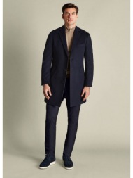 charles tyrwhitt ανδρικό παλτό overcoat μάλλινο regular fit