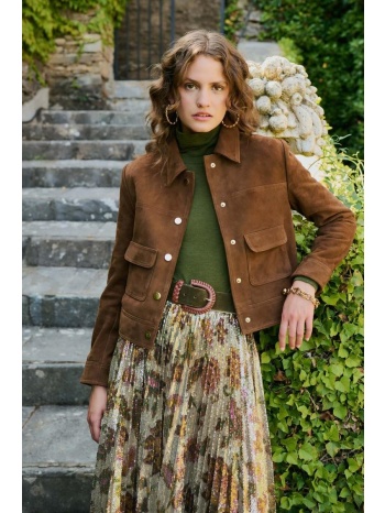 petite mendigote paris γυναικεία φούστα πλισέ με παγιέτες