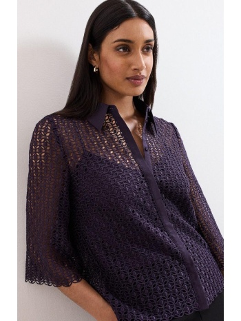 phase eight γυναικείο πουκάμισο με κέντημα broderie