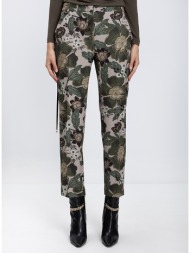 the abito γυναικείο παντελόνι floral straight fit