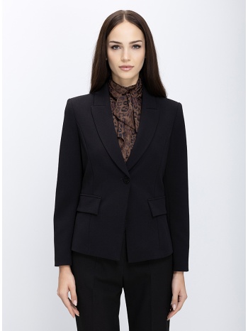 laura donini γυναικείο σακάκι με κλασικό πέτο