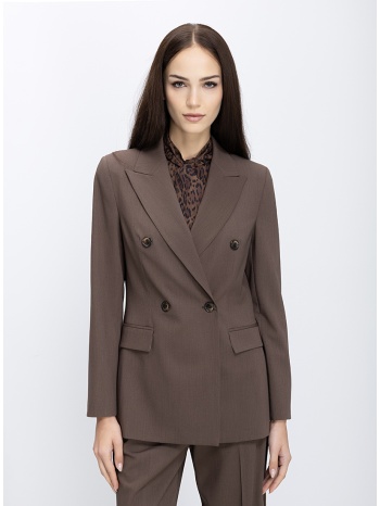 laura donini γυναικείο σακάκι σταυρωτό