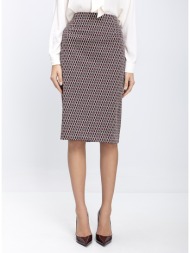 laura donini γυναικεία pencil φούστα εμπριμέ