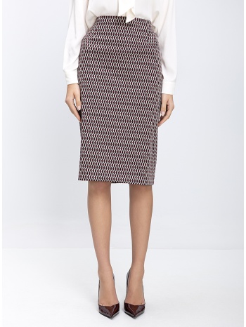 laura donini γυναικεία pencil φούστα εμπριμέ
