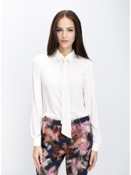 γυναικείο πουκάμισο με δετή λεπτομέρεια