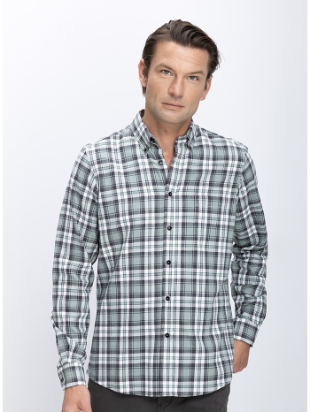 vardas ανδρικό πουκάμισο καρό με button down γιακά
