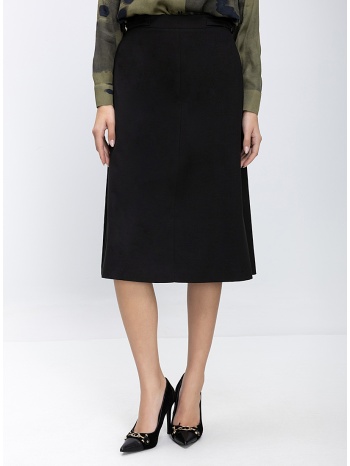 the abito γυναικεία midi φούστα με μεταλλική λεπτομέρεια