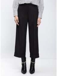 γυναικείο παντελόνι wide leg cropped