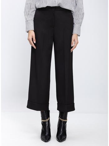 γυναικείο παντελόνι wide leg cropped