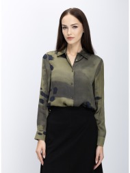 γυναικείο πουκάμισο με abstract μοτίβο