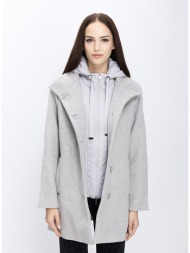 γυναικείο παλτό με αποσπώμενο γιλέκο