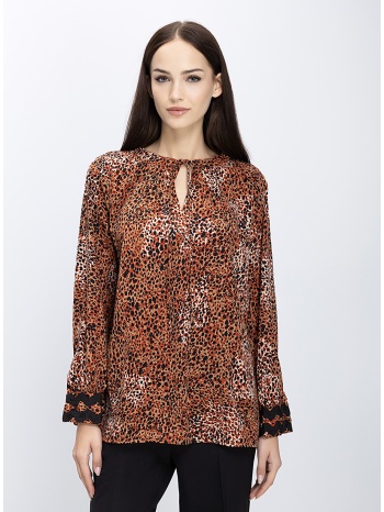 γυναικεία μπλούζα με animal print