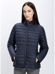 γυναικείο καπιτονέ μπουφάν με όρθιο γιακά