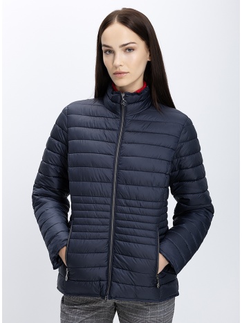 γυναικείο καπιτονέ μπουφάν με όρθιο γιακά