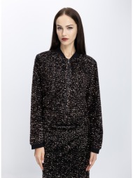 elena miro γυναικεία ζακέτα με παγιέτες