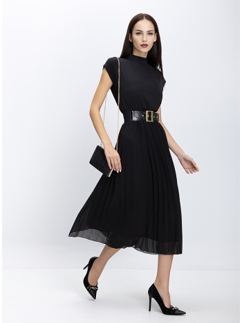 la fee maraboutee γυναικείο midi φόρεμα με πλισέ φούστα