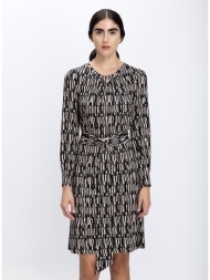 the abito γυναικείο mini φόρεμα με γραφικό μοτίβο