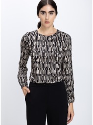 the abito γυναικεία μπλούζα με γεωμετρικό μοτίβο
