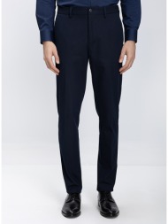 boss ανδρικό παντελόνι slim fit από βαμβακερό μείγμα με ελαστικότητα