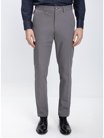 boss ανδρικό παντελόνι slim fit από βαμβακερό μείγμα με