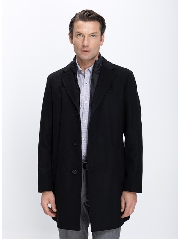 ανδρικό παλτό με εσωτερική καπιτονέ επένδυση