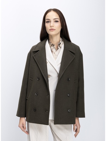 laura donini γυναικείο παλτό oversized