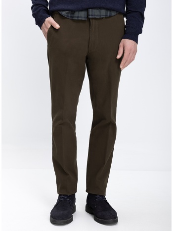 ανδρικό παντελόνι chino βαμβακερό με ελαστικότητα regular σε προσφορά