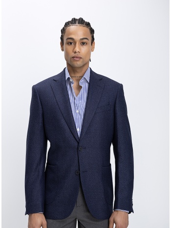 vardas ανδρικό σακάκι tailored fit με διακριτική υφή
