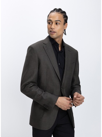 vardas ανδρικό σακάκι tailored fit με διακριτική υφή