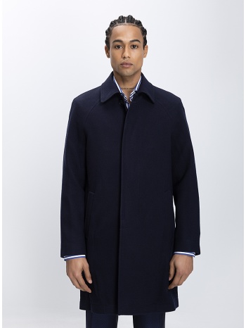 vardas ανδρικό παλτό μάλλινο slim fit